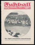 1924 Paris: "Fussball" (football) magazines, 17th & 24th July 1924