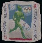 Group of six different handkerchiefs for the Games