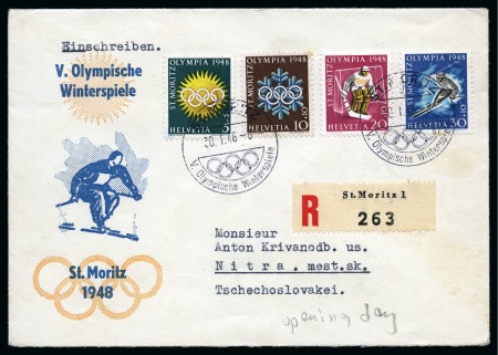Olympics 1948 St. Moritz