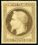 Stamp of France » Empire Lauré 1862-70, Réimpression Rothschild, série quasiment