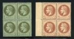 1862, Empire Lauré 1c bronze et 2c rouge-brun