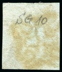 1841 1d Red LB with fine to good margins, cancelled by crisp London "3" in MC