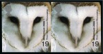 Stamp of Great Britain » Queen Elizabeth II 2000 Millennium Projects 19p Owl mint nh imperforate pair