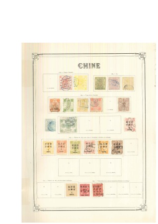 Stamp of Large Lots and Collections FOR PT sold to previous best bidder: China: 1878-1961,