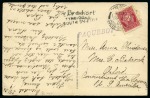 Stamp of Great Britain » Postal History » Maritime 1905 Norwegian picture postcard franked 10 ore tied