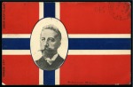 Stamp of Great Britain » Postal History » Maritime 1905 Norwegian picture postcard franked 10 ore tied