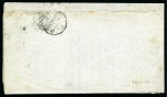 Stamp of Egypt » British Post Offices » Alexandria 1871 (2.06) Printed matter (monthly cotton prices) sent from Alexandria to England with 1d red pl.183 tied by large "B01" barred oval