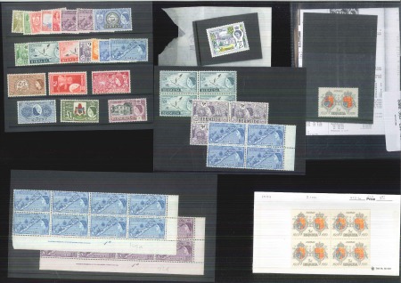 Stamp of Bermuda 1953-59 Group incl. 1953-62 mint nh set of 18