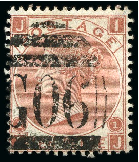 Stamp of British Levant GB Used in the Levant: Group of G06 (Beirut), "C" (Constantinople) and "F87" (Smyrna) (32)