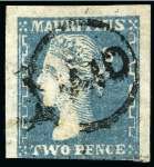 1859 Dardenne 2d. group of 12 used examples, mixed condition