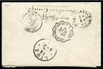 Stamp of France » Type Sage AUTRICHE, 1877 : lettre avec 15c Type Sage (2) à destination