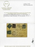 1894, Enveloppe recommandée entier postal Type Sage 15c bleu