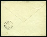 MONACO, 1891: Entier postal Type Sage 15c bleu pour