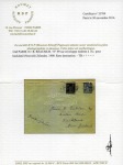NOUVELLE ZÉLANDE, 1900 : Enveloppe entier postal Type Sage 15c bleu