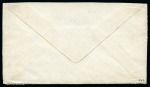 1879, Lettre postée de Saint Louis (États-Unis) ayant transité