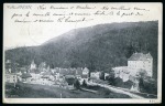 1900, Carte postale de Valangin (Suisse, canton de Neuchâtel