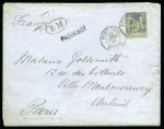 1901, Lettre de Port-Saïd (Égypte) pour Paris 