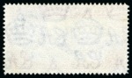 1938-53 1 1/2d Black & Vermilion perf.14 showing variety "cut mast and railings", used