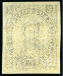1851, 12d black, laid paper, The Finest Mint Example in Existence of the 1851 12d Black on Laid Paper, The Most Valuable Stamp of British North America - Canada