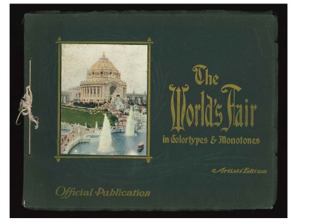 1904 St. Louis: "The World's Fair in Colortypes & Monotones" official publication