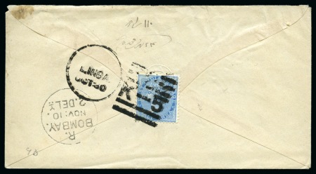 1877-1912 Indian Postal Agencies in Persia: A box containing an accumulation of stamps and cover