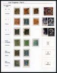 Specialised collection titled "Lion Stamp Authentication
