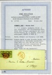 Stamp of Switzerland / Schweiz » Kantonalmarken » Genf 1843, 5+5 c. Doppelgenf auf vollständigem Faltbrief nach Cologny adressiert mit Abstempelung übergehend