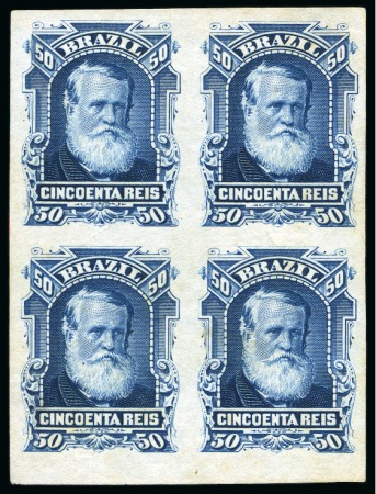1878, 50r blue, A.B.N.Co imperforate plate proof 