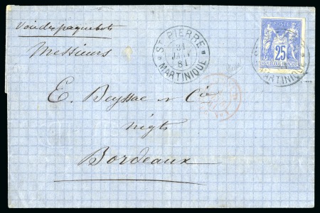 Stamp of Colonies françaises » Colonies Francaise Collections et Lots 1859-1882, Groupe de timbres sur 2 plaquettes avec