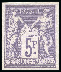 Stamp of France » Type Sage 1877-79, Émissions des Régents avec teinte de fond