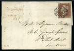 Stamp of Great Britain » 1840 1d Black and 1d Red plates 1a to 11 1841 1d Red Black Pl. 8 RH four margins 'State I'