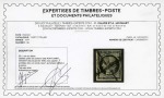 Stamp of France » Type Cérès de 1849-1850 1849, Cérès 20c noir oblitération cachet à date