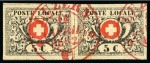 Stamp of Large Lots and Collections All World - Fakes & Forgeries: Collection in 3 albums