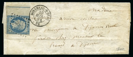 Stamp of France » Collections 1853-1871, Dispersion d'une succession dans un petit