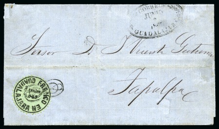 1867, second printing, 2r on green thin quadrille paper on cover