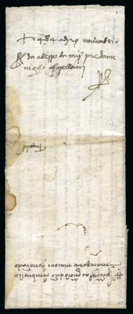 1484 Early Venentian mail: Entire letter from Aleppo