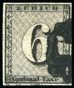 Stamp of Switzerland / Schweiz » Kantonalmarken » Zürich Zürich 6