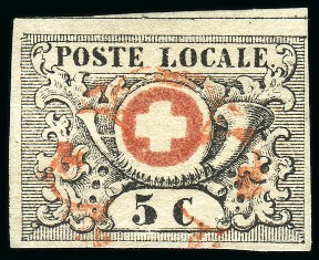 Stamp of Switzerland / Schweiz » "Waadt", "Neuenburg", "Winterthur" Waadt 5