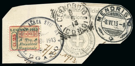 Stamp of Switzerland / Schweiz » Sammlungen Flugpost Vorläufer