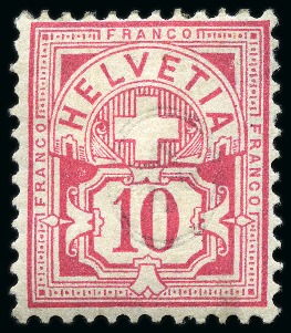 Stamp of Switzerland / Schweiz » Sammlungen Ziffermuster