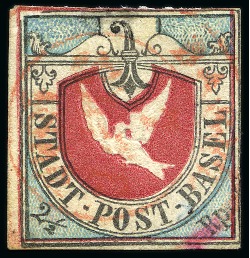 Stamp of Switzerland / Schweiz » Kantonalmarken » Basel Baslertaube