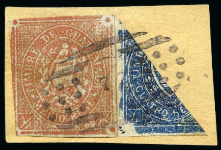 1868-1929, the extraordinary revenue stamp collection of Guatemala, mounted on 112 pages,