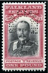 Stamp of Large Lots and Collections British Empire: 1905-1953 All World mint collection focused on specimen stamps of the British Empire 