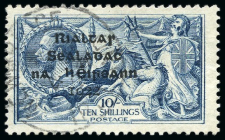 Stamp of Large Lots and Collections Ireland: 1922-35, Mint & used collection with some specialisation, with used collection incl. 1922 Dollard 2s6d, 5s and 10s Seahorses