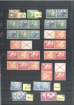 Stamp of Large Lots and Collections Germany: 1930-49, Valuable mint selection in two stockbooks