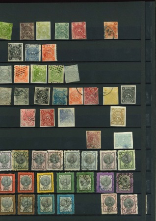 Stamp of Persia » Collections, Lots etc. 1876-1960, Mint & used collection in a stockbook from the Lion issues onwards