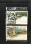 Stamp of Large Lots and Collections » Picture Postcards All World early postcard collection (183) mint and used