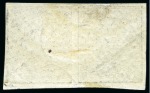 1876 1sh. black, position 'CD', unused pair showing