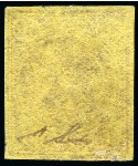 1878-79 1kr. carmine on yellow paper, unused, position