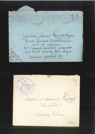 Stamp of France » Collections 1830-1950, Plusieurs centaines de lettres accumulées